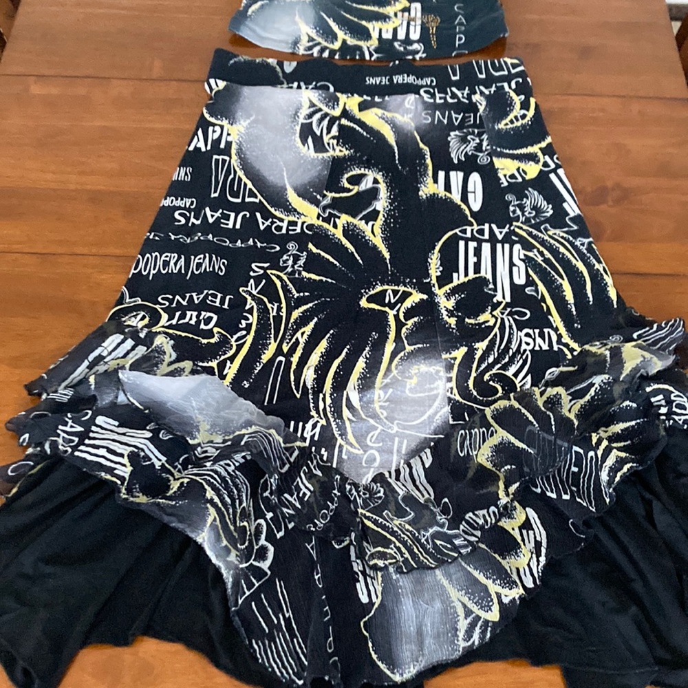 Skirt with top